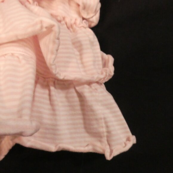 CARTER'S | 6 months | Pink Ruffle Baby Dress with Floral Applique - Picture 9 of 15